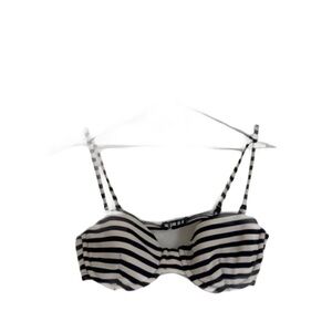 J Crew Striped Bikini Top Size 32B